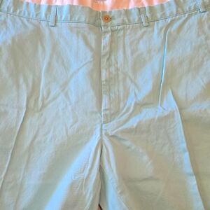 Roundtree & Yorke Blue Flat Front Shorts